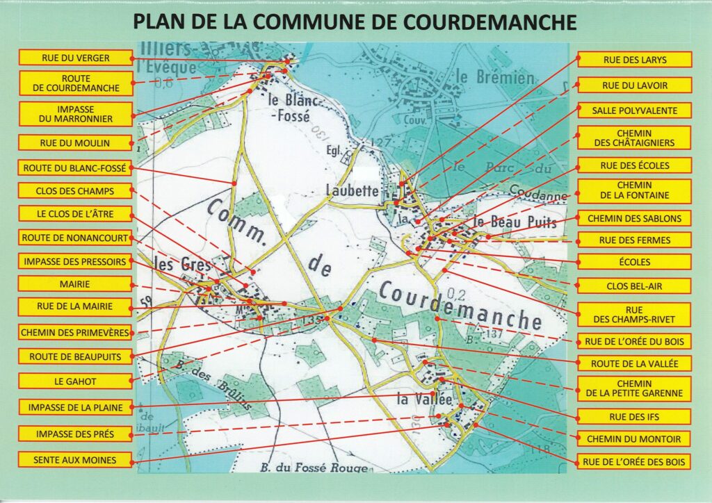 plan de Courdemanche et ses Hameaux scaled e1650958210715
