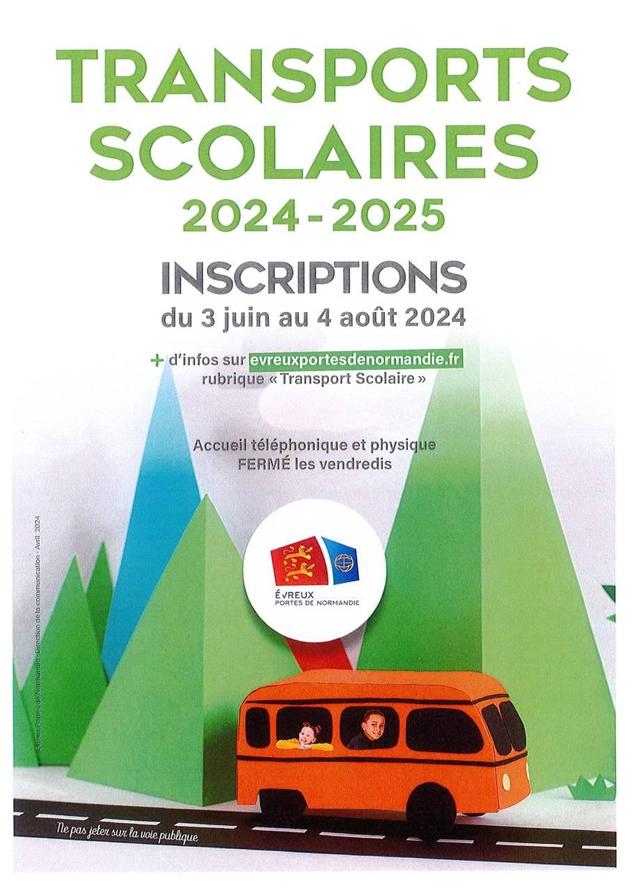 transports scolaires 2024 2025